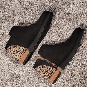Sorel Cheetah Booties